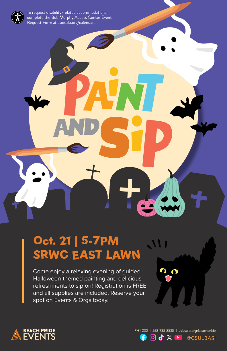 Paint & SipOct. 215 to 7 p.m.SRWC East Lawn