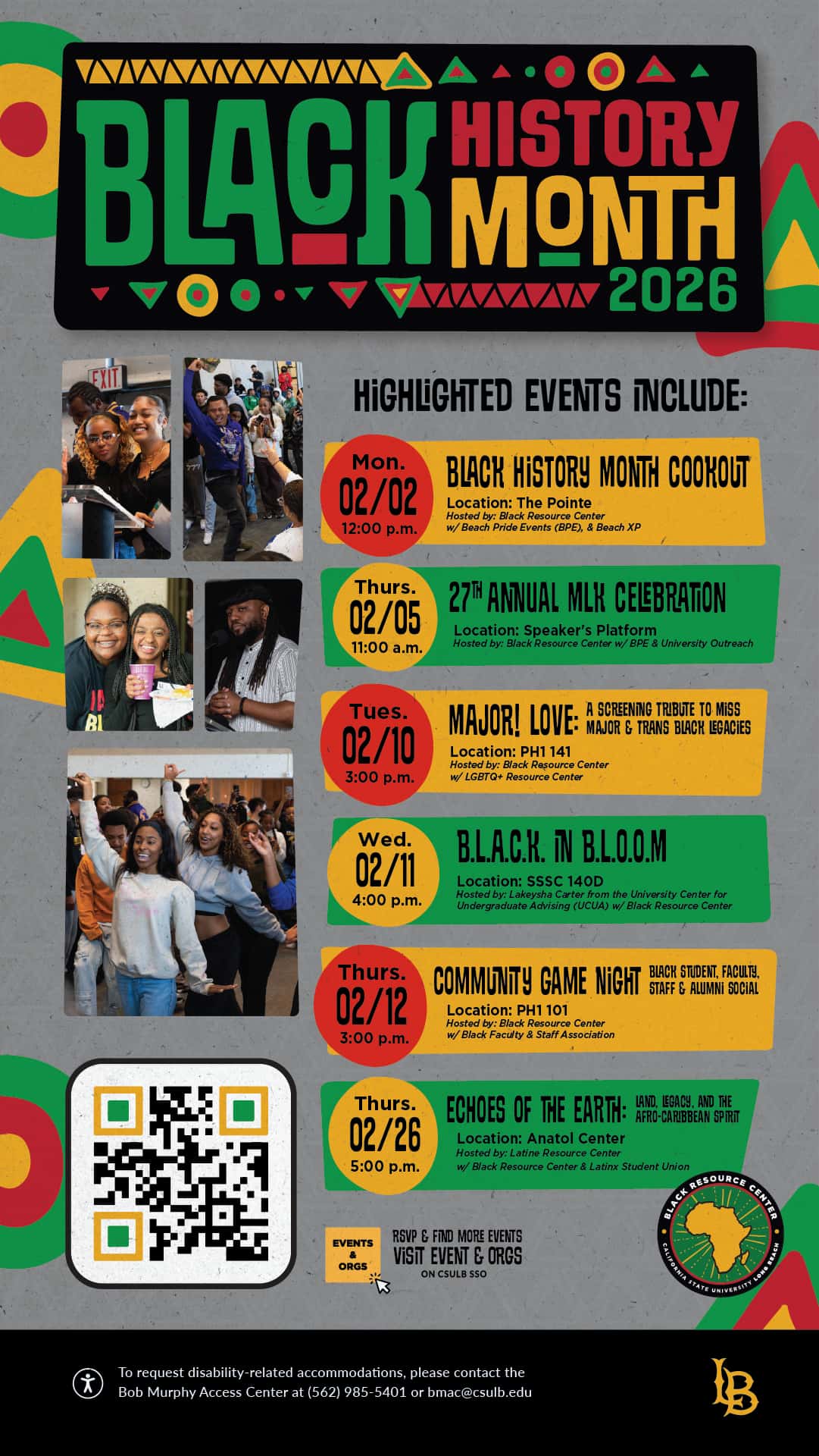Black History Month CookoutFeb. 212 to 2 p.m.The Pointe