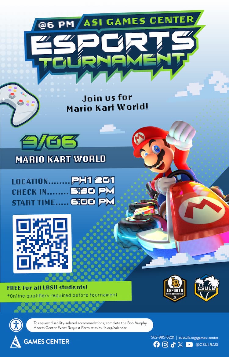 Esports Tournaments6 p.m.PH1 201