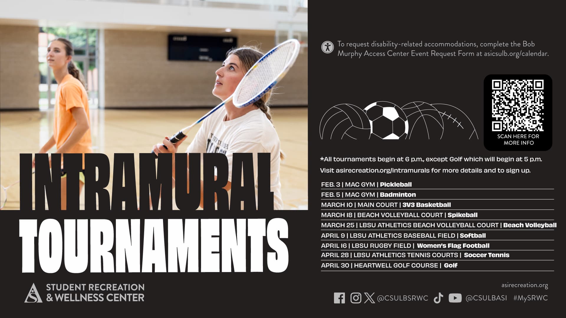 Intramural Tournaments


