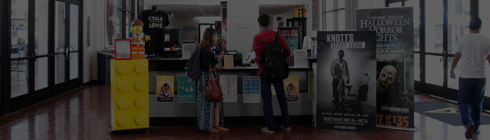 Information & Ticket Center / Candy Corner Banner